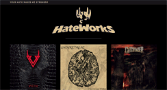 Desktop Screenshot of hateworks.net