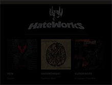 Tablet Screenshot of hateworks.net